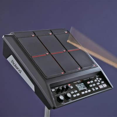 Roland Percussion Sampling Pad with 4GB Internal Memory, Black (SPD-SX) image 4