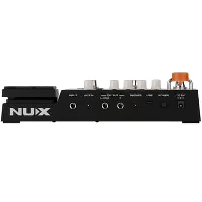 NUX MG-400 Multi-Effects Amp Modeler Pedal, (2) ErnieBall 1/4 Cables Bundle image 7