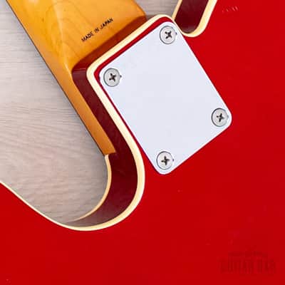 1989 Fender Telecaster Custom ‘62 Vintage Reissue TL62B-70 Candy Apple Red A-serial, Japan MIJ Fujigen image 15