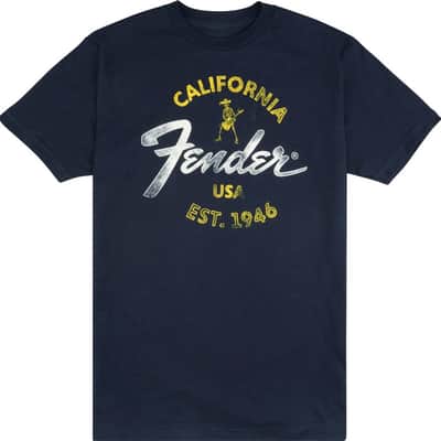 Fender Guitars Baja Blue T-Shirt, Blue, L (LARGE) 919-0117-506 image 3