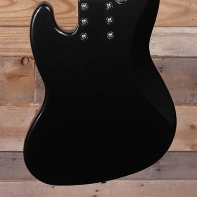 Squier Affinity Series Jazz VI 6-String Bass Black Metallic image 3