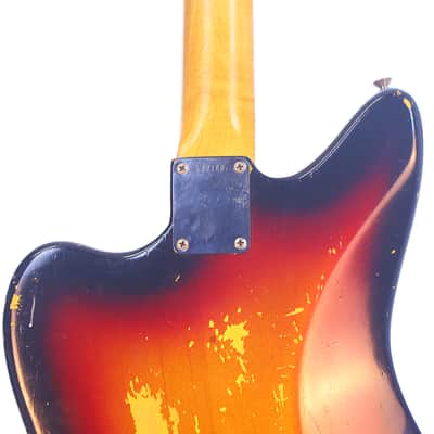 Fender Jaguar 1963 - Sunburst - cool sounding and all original Pre-CBS Jaguar with original hard case - check video! image 7
