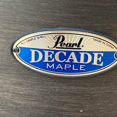 Pearl Decade Maple 16"x16" Floor Tom - Satin Black Burst image 2