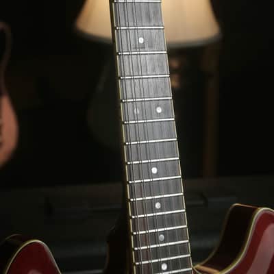 Vintage 1979 Yamaha SA-700, (ES-335 Style) Made in Japan - Persimmon Red image 4