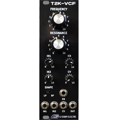 G-Storm Electro T2K-VCF Eurorack Transcendent 2000 Filter Adaptation image 1