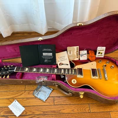 Gibson Custom Shop '60 Les Paul Standard Reissue 2012 Iced Tea Sunburst VOS image 2
