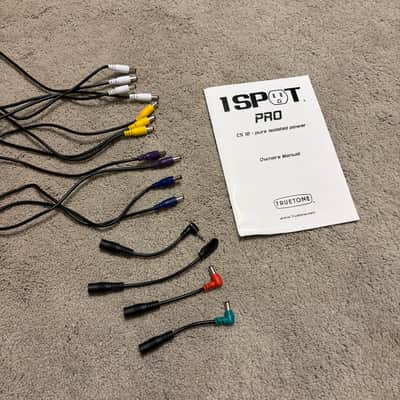 Truetone 1 SPOT Pro CS12 Power Supply w/Box, Cables, Mounting Brackets and Manual image 6