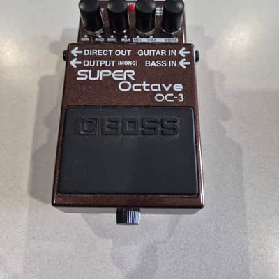 Boss OC-3 Super Octave (Dark Gray Label) 2003 - Present - Brown image 1