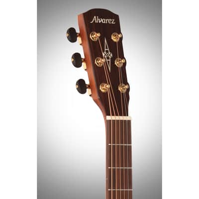Alvarez MDA66CESHB Masterworks Dreadnought Acoustic-Electric Guitar, Sunburst, Open Box (Very Good) image 8