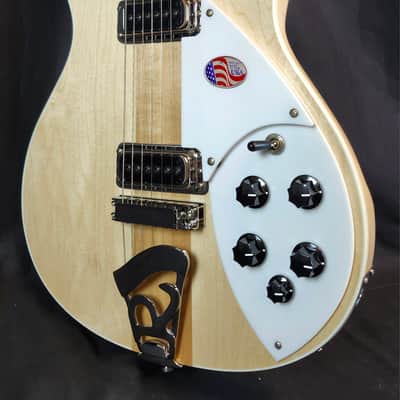 Rickenbacker 620 Maple Glo, Stereo, NEW Gotoh Tuners, Rosewood FB, HSC image 5