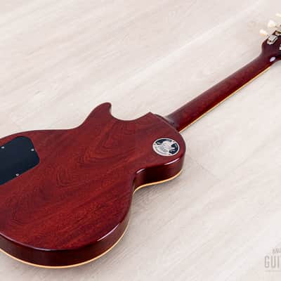 2022 Gibson Custom Shop Historic 1959 Les Paul Standard R9 70th Anniversary Washed Cherry Sunburst Gloss image 13