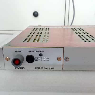 Studer Stereo Balancing unit 6 ch in/out 1.918.101 - Serial 2168 image 2