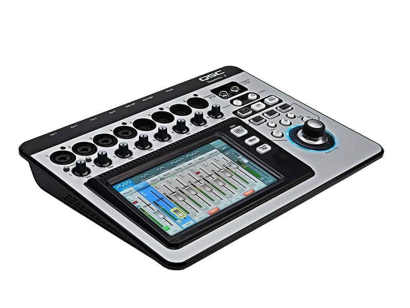 QSC touchmix-8 デジタルミキサー　中古　ケース付き Used QSC TOUCHMIX 8 W/SKB CASE Mixing Console