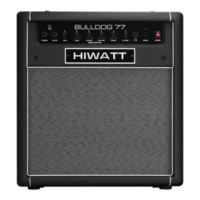 Hiwatt Bulldog 77 100-Watt 1x12 Bass Combo Amplifier - Black - Open Box image 2