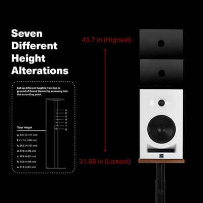 New Wavebone Studio Furniture Monitor Stand (Grand Gemini) image 4
