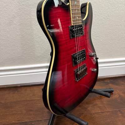 Fender Special Edition Custom Telecaster FMT HH with Laurel Fretboard - Black Cherry Burst image 2