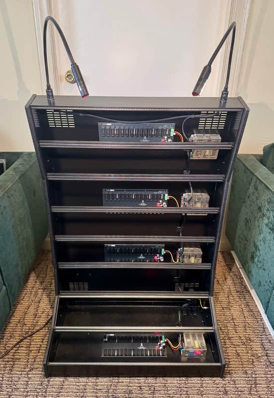 Erica Synths Megarack 8 (24u) x 126HP Eurorack Chassis owned by Eric Dane MINT!! image 1