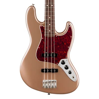 Fender American Professional Classic Jazz Bass - Faded Firemist Gold image 1