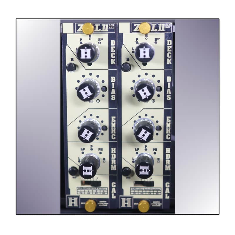 Handsome Audio Zulu Passive Analog Tape Simulator - 500 Series Edition (PAIR) w/Free Zulu Lapel Pin & Gold Thumbscrews! image 1
