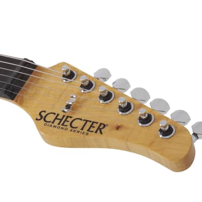 Schecter PT Classic Caribbean Fade Burst w/Case image 13