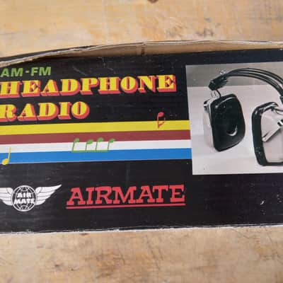 Unbranded Vintage AM FM Radio Headphone 1980 - White Bild 12