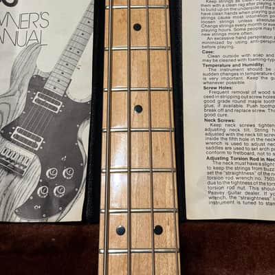 Peavey T-40 with Maple Fretboard 1978 - 1988 - Natural image 4