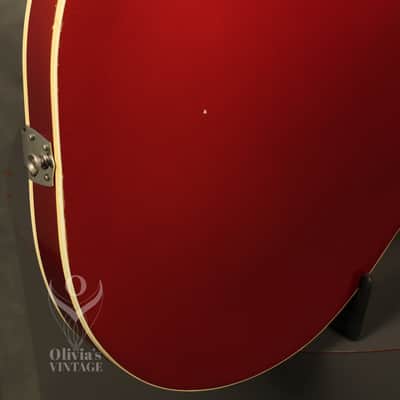 1966 Fender Coronado II Candy Apple Red with CHECKERBOARD BINDING!!! image 15