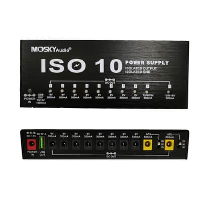 Mosky Pedal Power Supply DC 9V-18V 10 Outputs US/UK/EU Plug,price include the import duty to US buyer image 3