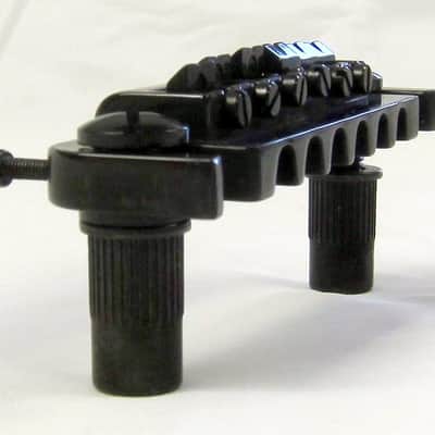 Wrap Around Adjustable Saddles Bridge Black With Bushings and Posts image 3
