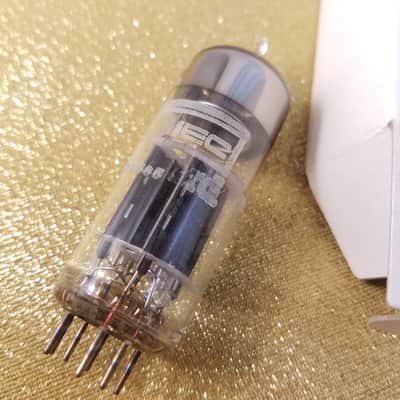 Brimar 12BH7A tNOS AT1000 TESTED Vacuum Tube black plate Great Britain 12BH7 dual triode 1958-1961 image 1