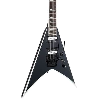 Jackson JS Series King V JS32 Electric Guitar - Black With White Bevel image 1