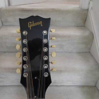Gibson B25 12 String N 1966 - Natural Top & Mahogany B&S image 3