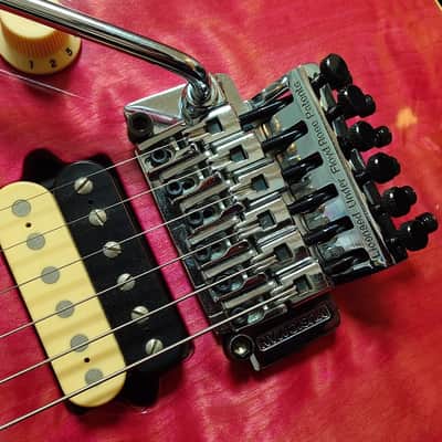 Ernie Ball MUSICMAN Eddie Van Halen Signature 1992 - Trans Pink / EVH image 13