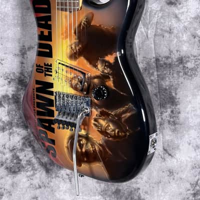 Kramer Not American - REAL FLOYD ROSE 80’s - Custom paint by Mike Learn (Jackson fame) image 3