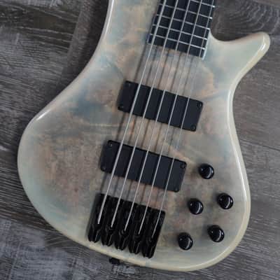 AIO S8-5 5-String Bass Guitar - White Burst 004 image 6