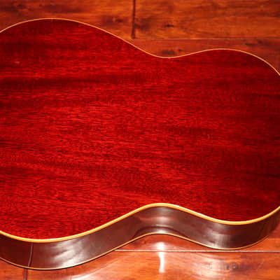 1960 Gibson LG-2 ADJ, Gorgeous Cherry Sunburst image 2