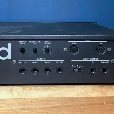 Roland MKS-7 Super Quartet Synthesizer Module - Black image 6