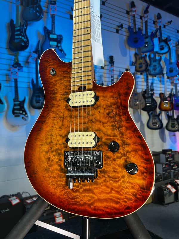 EVH Wolfgang Special QM Electric Guitar - Tiger Eye Glow Auth Deal Free Shipping! 193 image 1
