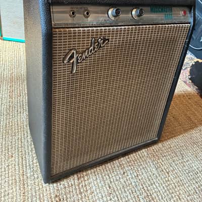1973 Fender Musicmaster Bass 12-Watt 1x12" Bass Combo 1970 - 1980 - Silverface image 3
