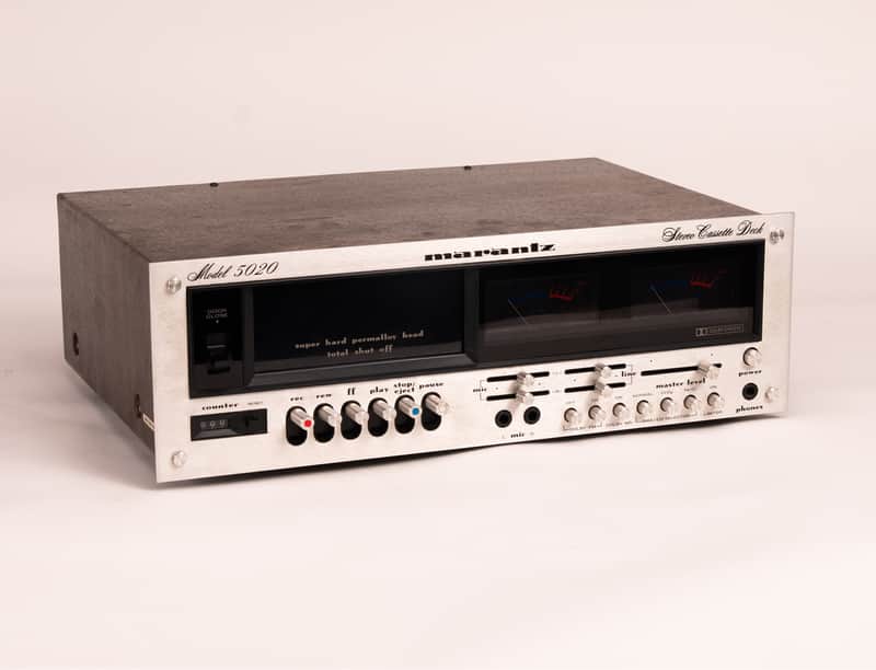 MARANTZ 5020 Vintage Stereo Cassette Deck – Fully Serviced, Pro Restored – 1-Yr WRT image 1