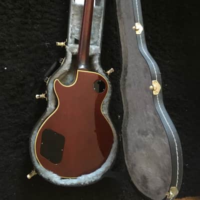 Gibson Les Paul Custom 1976 - wine red image 2