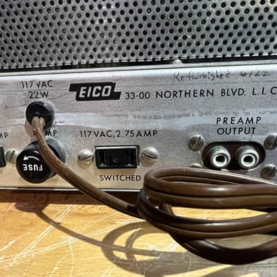 EICO ST-84 Stereo Preamplifier, Fully Recapped And Perfect Working Condition. image 10