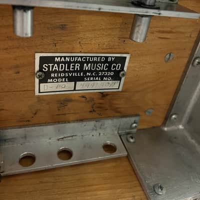 Marlen D-10 3x5 Single Pedal Steel 1970s - Wood Grain with Original Case image 22