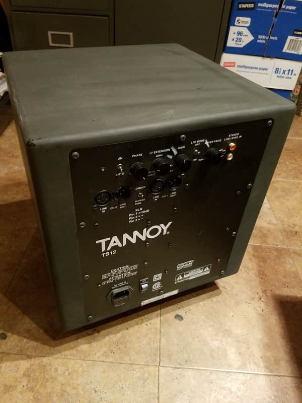 Tannoy TS12 powered subwoofer image 1