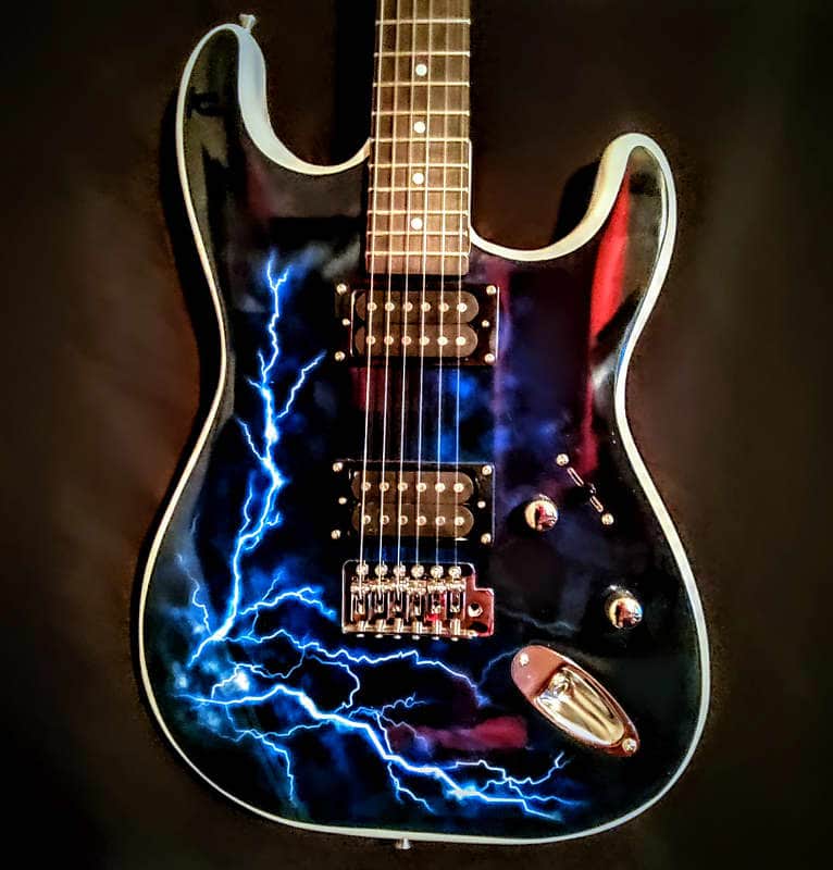 🎸+Amp! Unmarked S Series Electric Guitar +Whammy / Tremolo +Rosewood FB +Soft Case/Gig Bag +Strap +Cable +Pick!🎸 image 1