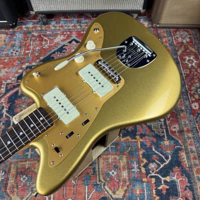 NEW Fender FSR Traditional II 60’s Jazzmaster Ishibashi Music Exclusive - Mystic Aztec Gold image 16
