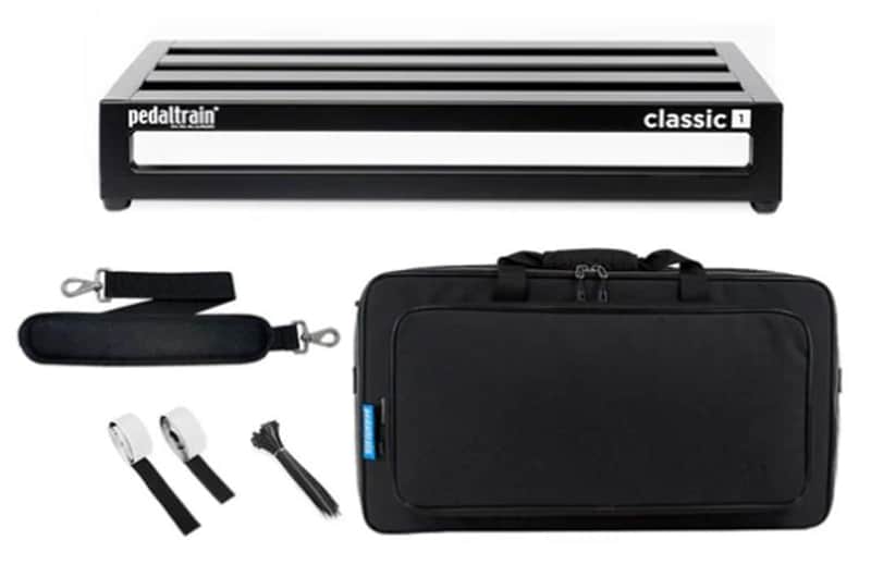Pedaltrain Classic 1 Pedal Board with Deluxe MX Soft Case image 1