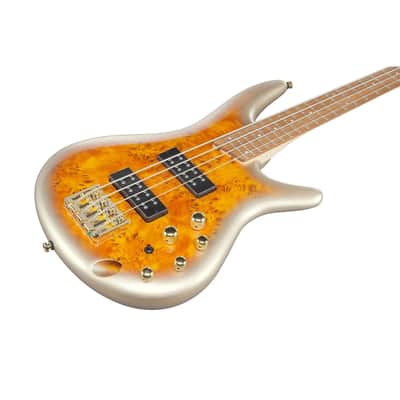 Ibanez SR400EPBDX SR Standard Bass - Mars Gold Metallic Burst image 3