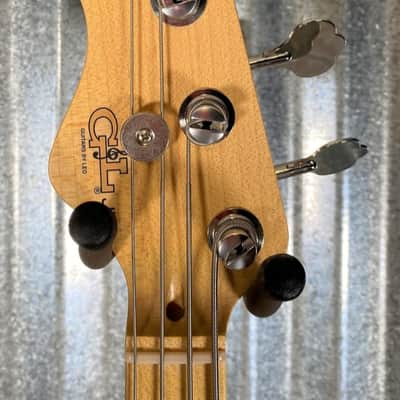 G&L USA 2017 Custom JB 4 String Jazz Bass Blonde Frost Left Hand & Case #4175 Used image 6