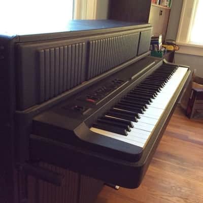 Yamaha Cp-60 upright electric grand piano 1986 Black MIJ image 6